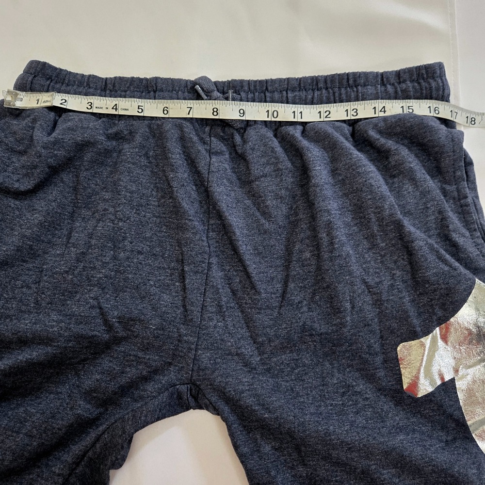 True Religion Loungewear Pants Mens Size‎ Large Blue Joggers Silver Logo 34x37 - Picture 7 of 11